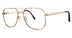 Wolverine Eyeglasses W001 Shiny Gold/YG