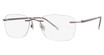 Invincilites By Zyloware® Eyeglasses Invincilites Sigma A Brown/183