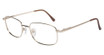 Durango Eyeglasses Dusty Yellow Gold/C-1