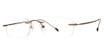U Rock Eyeglasses U726 brown