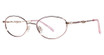 Genevieve Paris Design Eyeglasses Twyla rose/gold