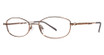 Modern Metals Eyeglasses Eunice brown
