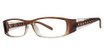 Modern Plastics II Eyeglasses Bridget brown