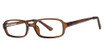 Modern Plastics II Eyeglasses Wiggle brown
