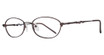 Affordable Designs Eyeglasses Italia Brown