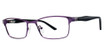 U Rock Eyeglasses U767 matte plum