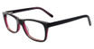Otis and Piper Eyeglasses OP5003 ONYX RUBY/001