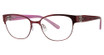 Via Spiga Eyeglasses Via Spiga Elena Burgundy/900