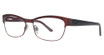 Via Spiga Eyeglasses Via Spiga Jemma Burgundy/900