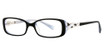 Avalon Collection Eyeglasses 5028 Black/White