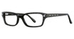 Vavoom/Vivian Morgan Eyeglasses 8041 Black Sparkle