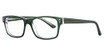 Elan Collection Eyeglasses 3007 Emerald/Crystal