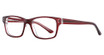 Elan Collection Eyeglasses 3007 Cherry/Crystal