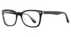 Elan Collection Eyeglasses 3008 Black/Crystal