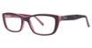 Daisy Fuentes Eyeglasses Daisy Fuentes Brenda Burgundy/77