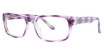 Modern Plastics II Eyeglasses Acquire purple tortoise