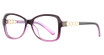 Modern Plastics II Eyeglasses Opera plum
