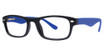 Modern Plastics II Eyeglasses Takeoff black/blue