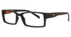 Hudson Optical Eyeglasses H3 Black with Orange