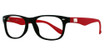 Chlogan Eyewear Eyeglasses Aura 1721 Black/Red