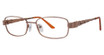 Elan Collection Eyeglasses 3407 Light Brown