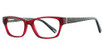Vavoom/Vivian Morgan Eyeglasses 8057 Red/Black