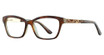 Vavoom/Vivian Morgan Eyeglasses 8062 Brown Shimmer