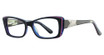 Vavoom/Vivian Morgan Eyeglasses 8063 Plum