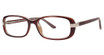 Gloria by Gloria Eyeglasses Gloria By Gloria Vanderbilt 4043 Brown/183