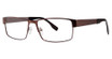 B.M.E.C. Eyeglasses BIG Draft matte brown/gunmetal