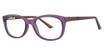 Modern Plastics II Relax plum/tortoise matte