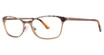 Genevieve Boutique Eyeglasses Decadent matte brown