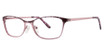 Genevieve Boutique Eyeglasses Decadent matte mauve