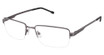 Champion Eyeglasses 4002 Matte Gun/C02