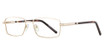 Elan Collection Eyeglasses 3412 Natural