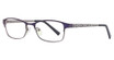Global Optique Eyeglasses PB818 Matte Purple