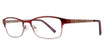Global Optique Eyeglasses PB818 Matte Wine