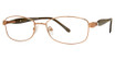 Global Optique Eyeglasses PB822 Shiny Brown