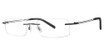 Invincilites By Zyloware® Eyeglasses Invincilites Zeta 101 Black/21