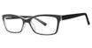 Modern Plastics II Eyeglasses Mellow black/crystal