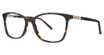 Modern Art Eyeglasses A384 blue tortoise