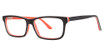ModZ Eyeglasses Santa Cruz black/neon red