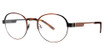 Randy Jackson Eyeglasses Randy Jackson 1074 Brown/183