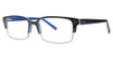 Randy Jackson Eyeglasses Randy Jackson 1076 Midnight/300