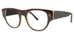 Randy Jackson Eyeglasses Randy Jackson Limited Edition X129 Havana/43