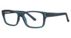 Modern Plastics II Eyeglasses Juggle navy matte