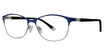 GB+ Eyeglasses Emphasis matte navy/silver