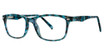 Modern Times Eyeglasses Frequent teal demi