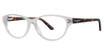 Via Spiga Eyeglasses Via Spiga Teodora Crystal/Tort/620