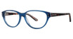Via Spiga Eyeglasses Via Spiga Teodora Navy/Tortoise/770